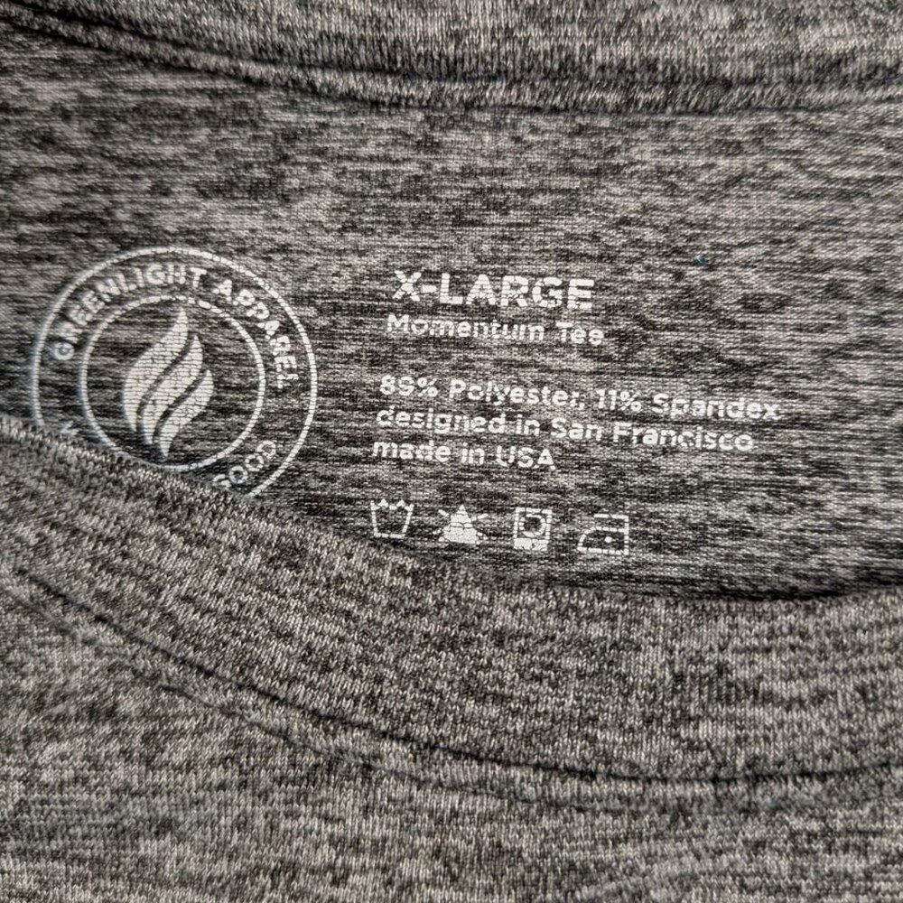 Spokane To Sandpoint Men's Gray Long Sleeve Running/Performance Shirt 2XL - Picture 3 of 6